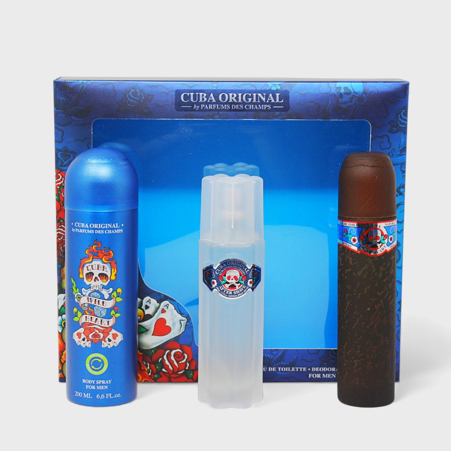 Sohrelia Perfumeria| CUBA CUBA WILD HEART 3 PC SET CABA
