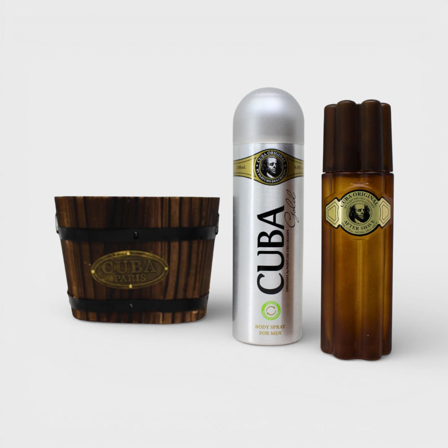 Cuba Cuba Gold (Body 200 Ml + AS 100 Ml) 2 Pz Para Hombre