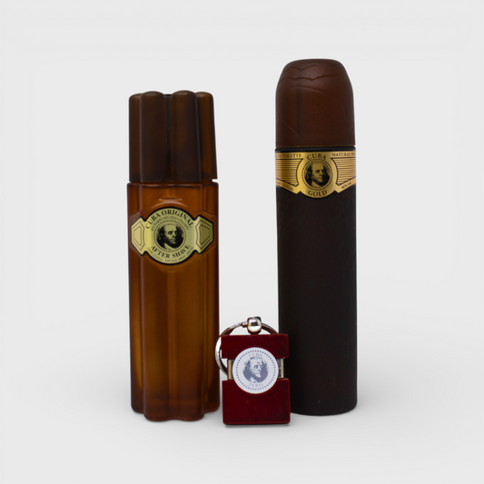 Cuba Cuba Gold (100 Ml + After Shave 100 Ml + Llavero) 3 Pz Para Hombre