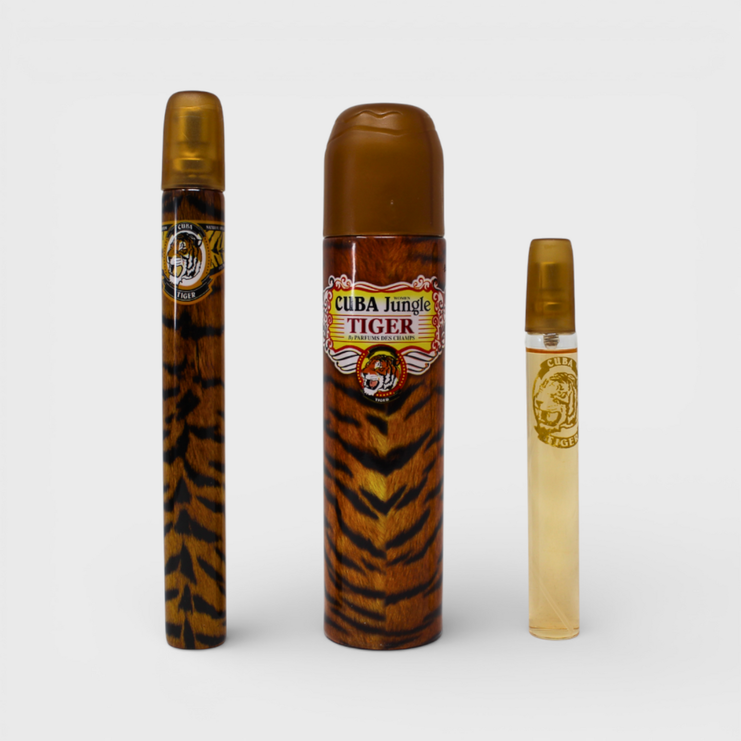 Set Cuba Cuba Jungle Tiger 3 Pz Para Hombre