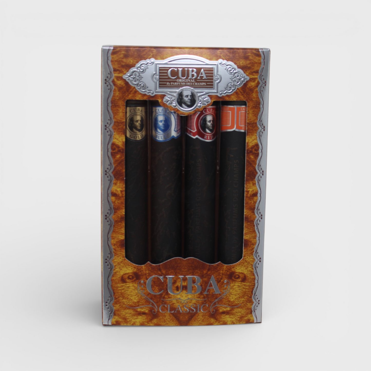 Cuba Cuba Gold, Blue, Red y Orange 4 Pz Para Hombre