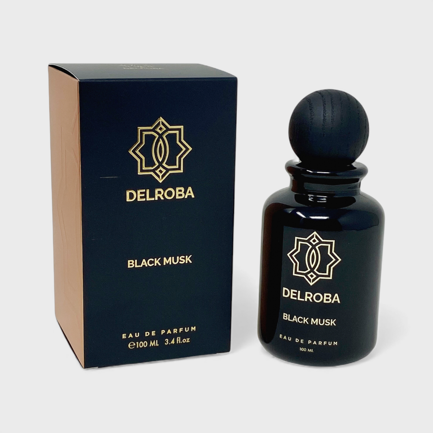 Delroba Black Musk Eau De Parfum 100 Ml Para Hombre