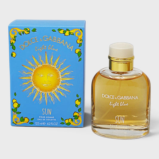 Dolce & Gabbana Light Blue - Sun Eau De Toilette 125 Ml Para Hombre