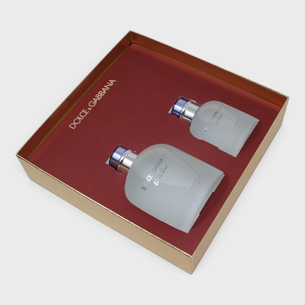 Dolce & Gabbana Light Blue (200 Ml) 2 Pz Para Hombre