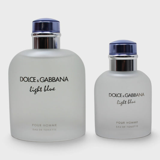 Dolce & Gabbana Light Blue (200 Ml) 2 Pz Para Hombre