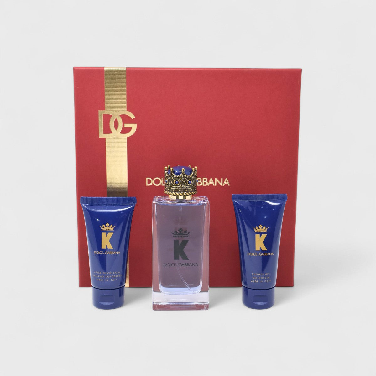 DOLCE & GABBANA K (EDT 100ML+SG 50ML+AS 50ML) 3 PC SET CABA