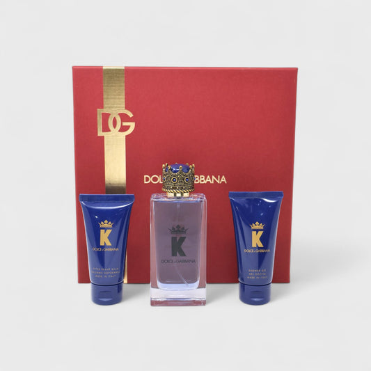 DOLCE & GABBANA K (EDT 100ML+SG 50ML+AS 50ML) 3 PC SET CABA