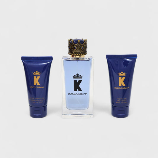 DOLCE & GABBANA K (EDT 100ML+SG 50ML+AS 50ML) 3 PC SET CABA