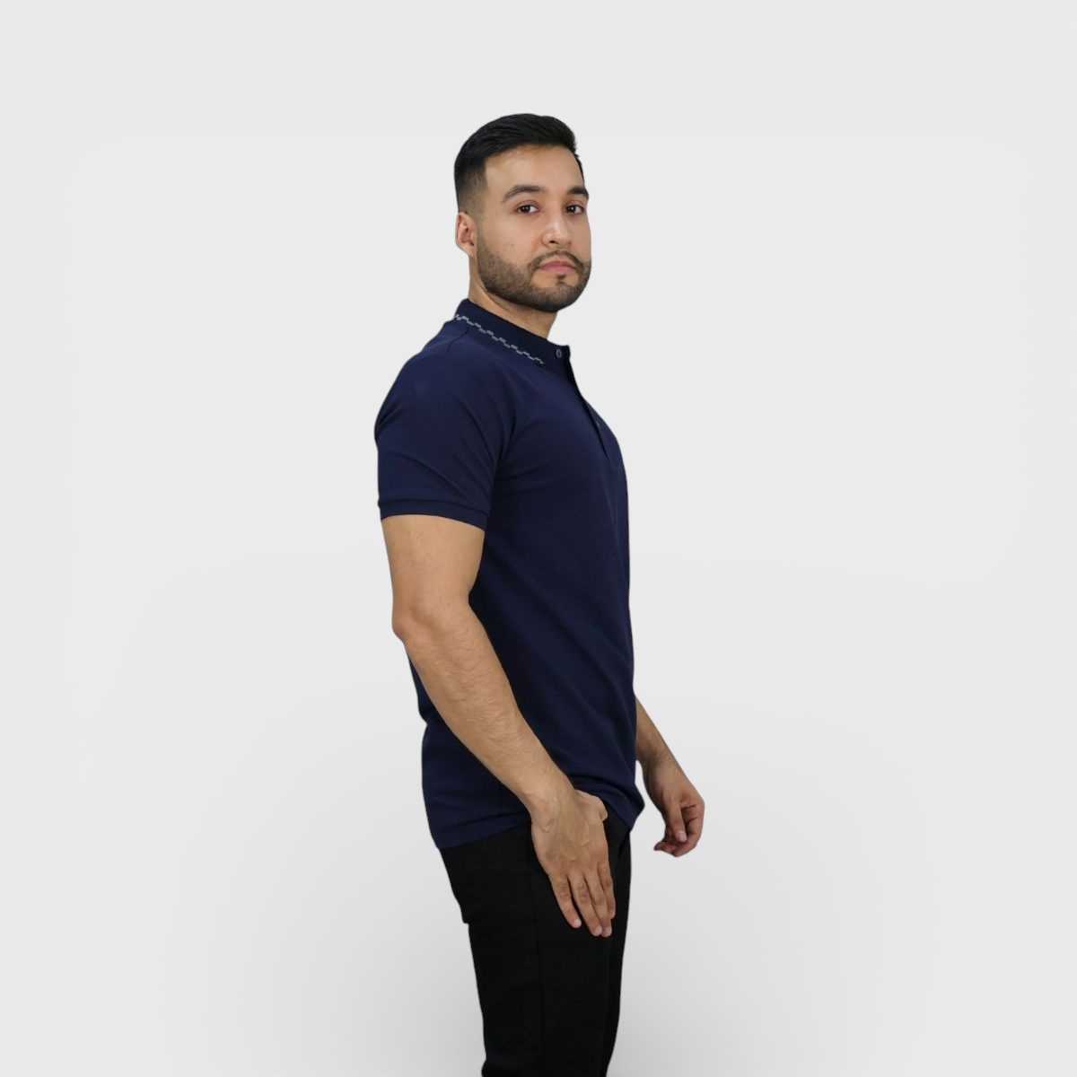 Playera Tipo Polo Platini Para Hombre