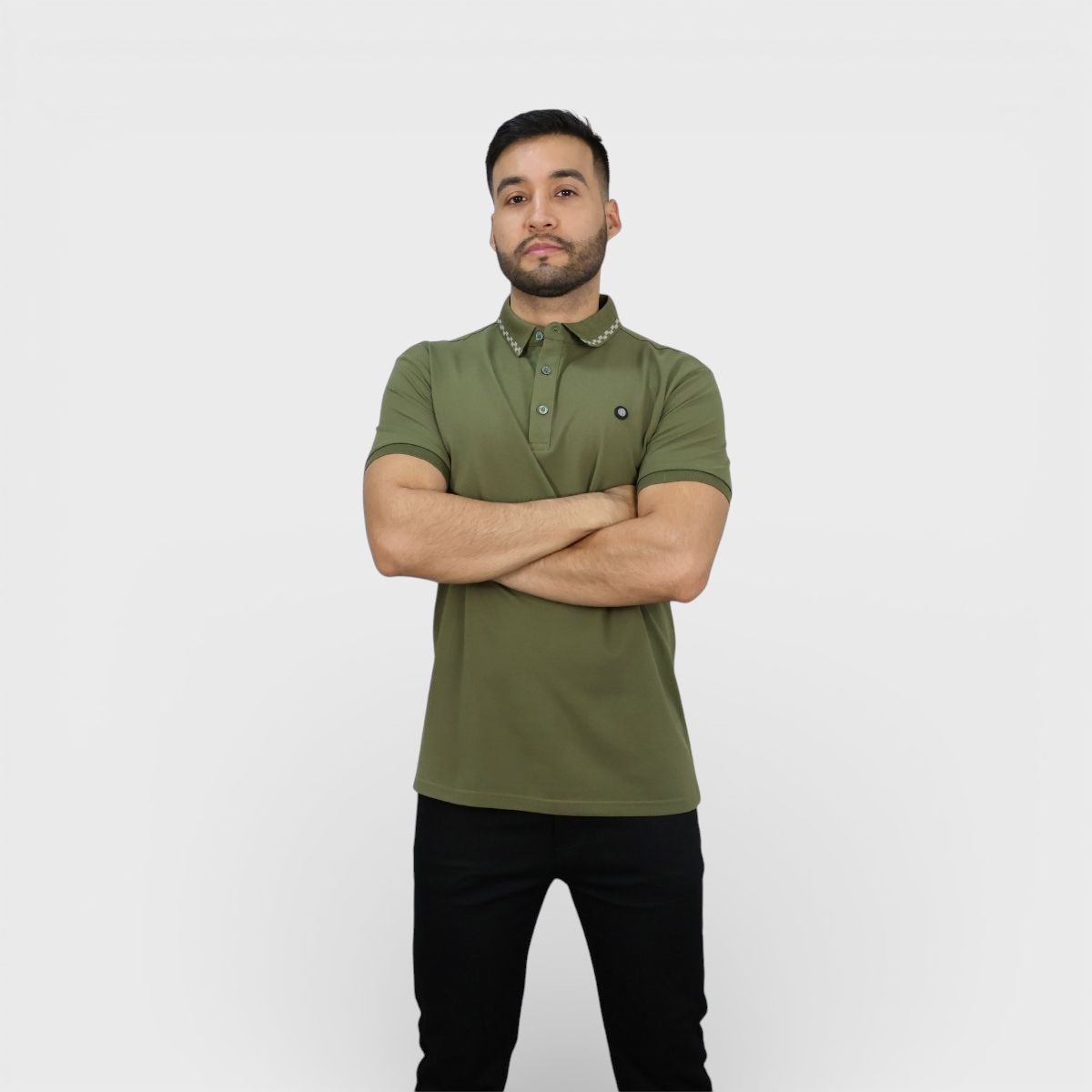 Playera Tipo Polo Platini Para Hombre