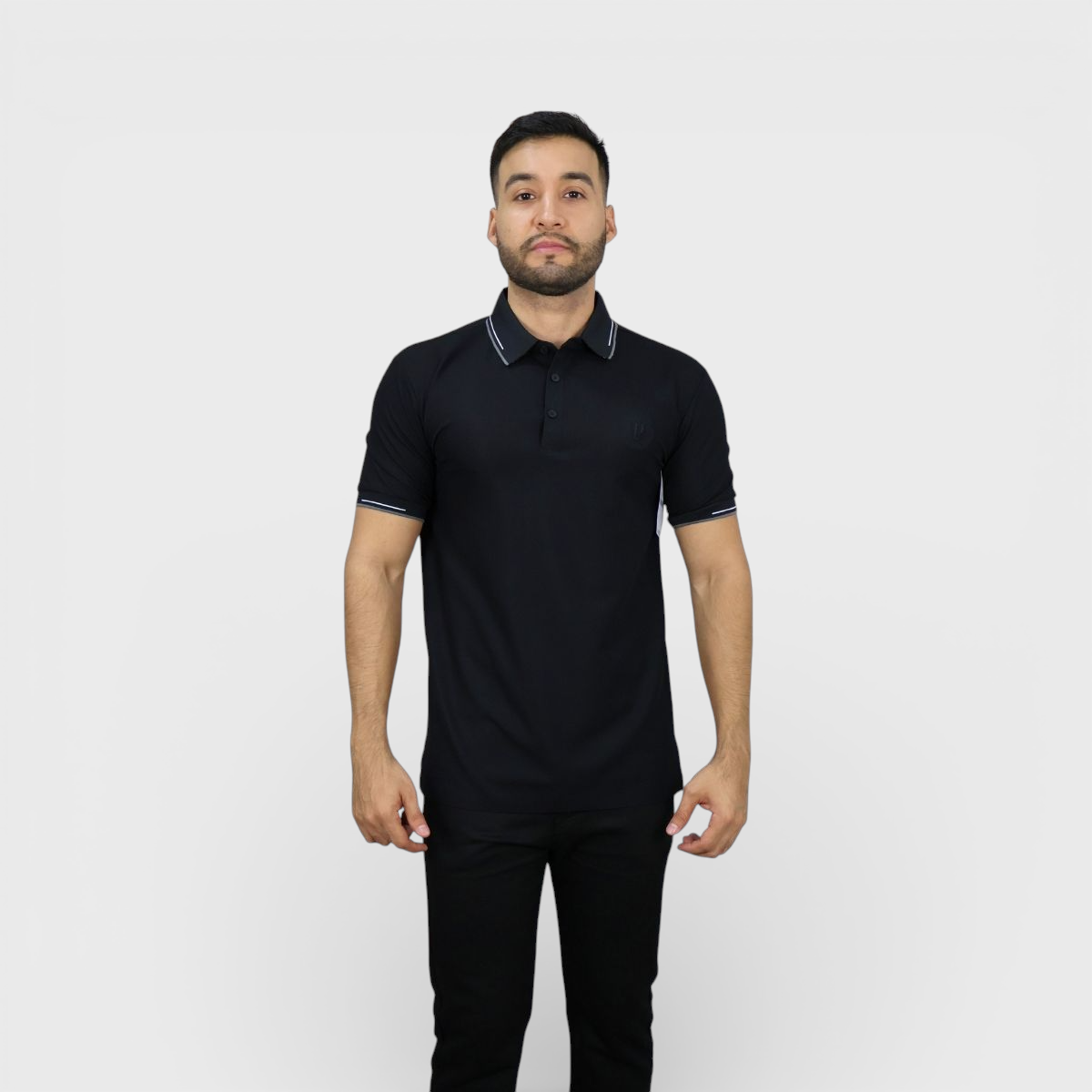 Platini Playera Polo Color Azul Para Hombre