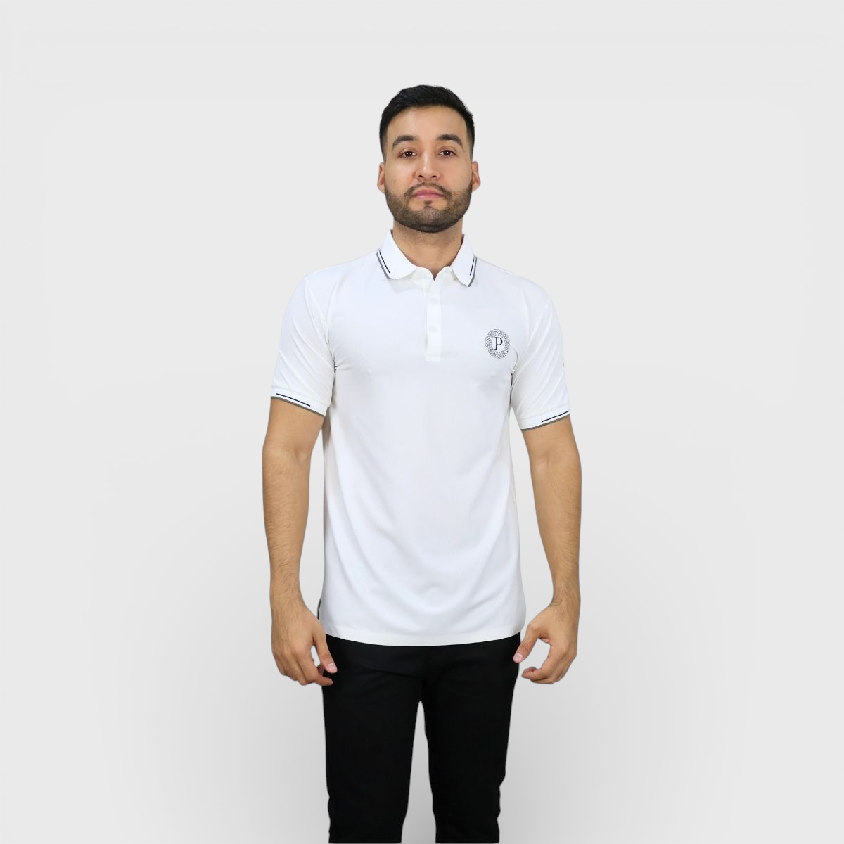 Platini Playera Polo Color Azul Para Hombre