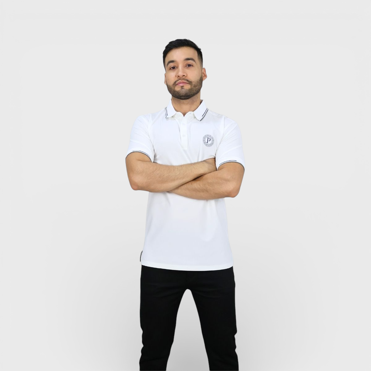 Platini Playera Polo Color Azul Para Hombre
