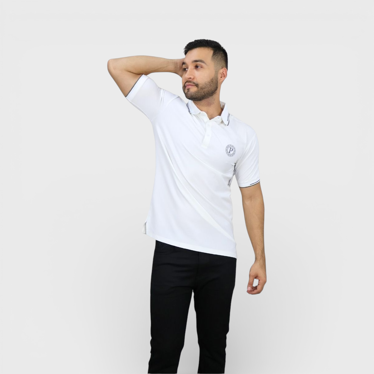 Platini Playera Polo Color Azul Para Hombre