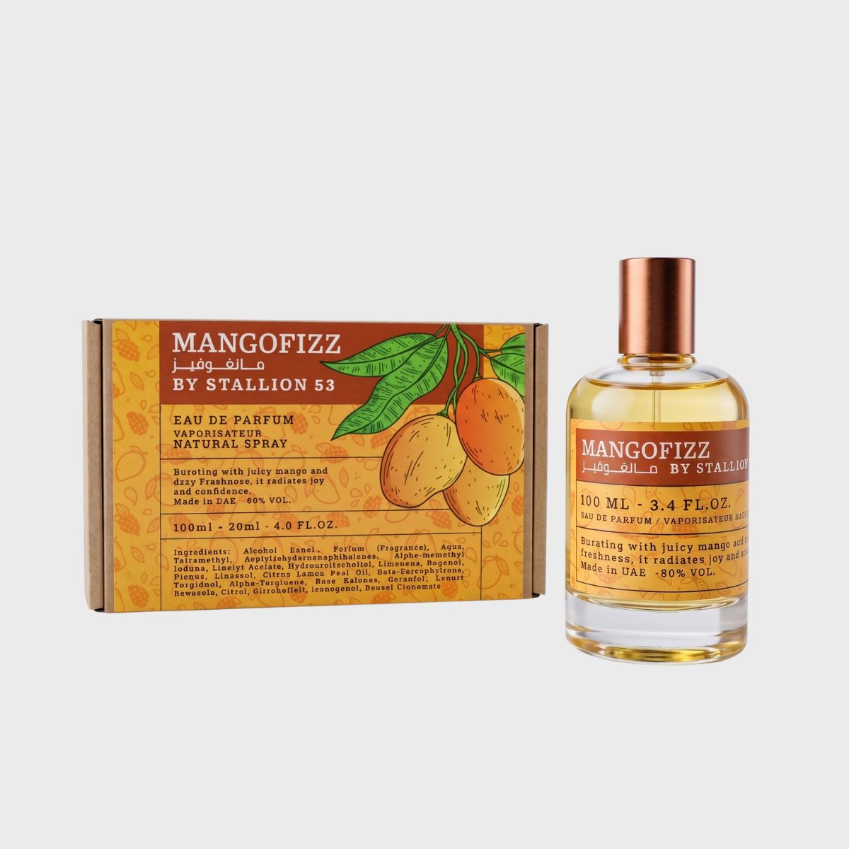 Emper Stallion 53 Mango Fizz Eau De Parfum 100 Ml Unisex