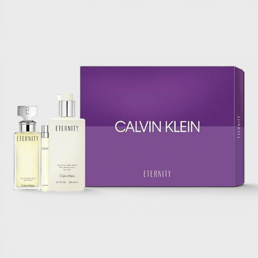 Calvin Klein Eternity 3 Pz Para Mujer