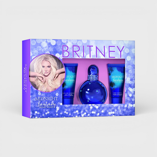 Britney Spears Fantasy Midnight 3 Pz Para Mujer