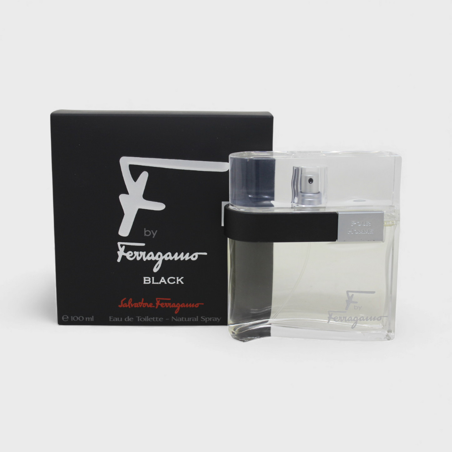 Ferragamo F Black Eau De Toilette 100 Ml Para Hombre