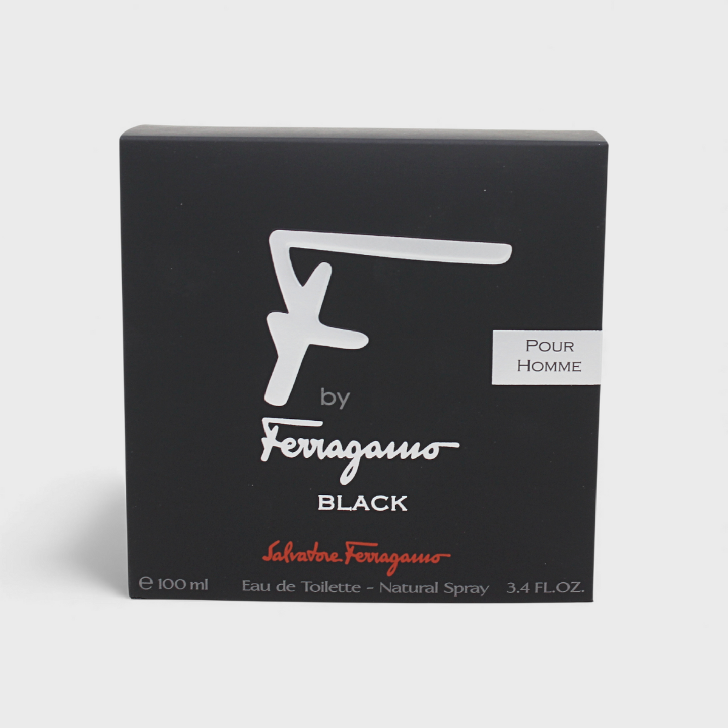 Ferragamo F Black Eau De Toilette 100 Ml Para Hombre
