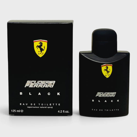 Ferrari Scuderia Ferrari - Black Eau De Toilette 125 Ml Para Hombre
