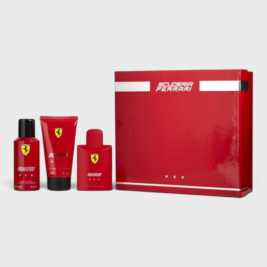 Ferrari Scuderia Ferrari - Red 3 Pz Para Hombre