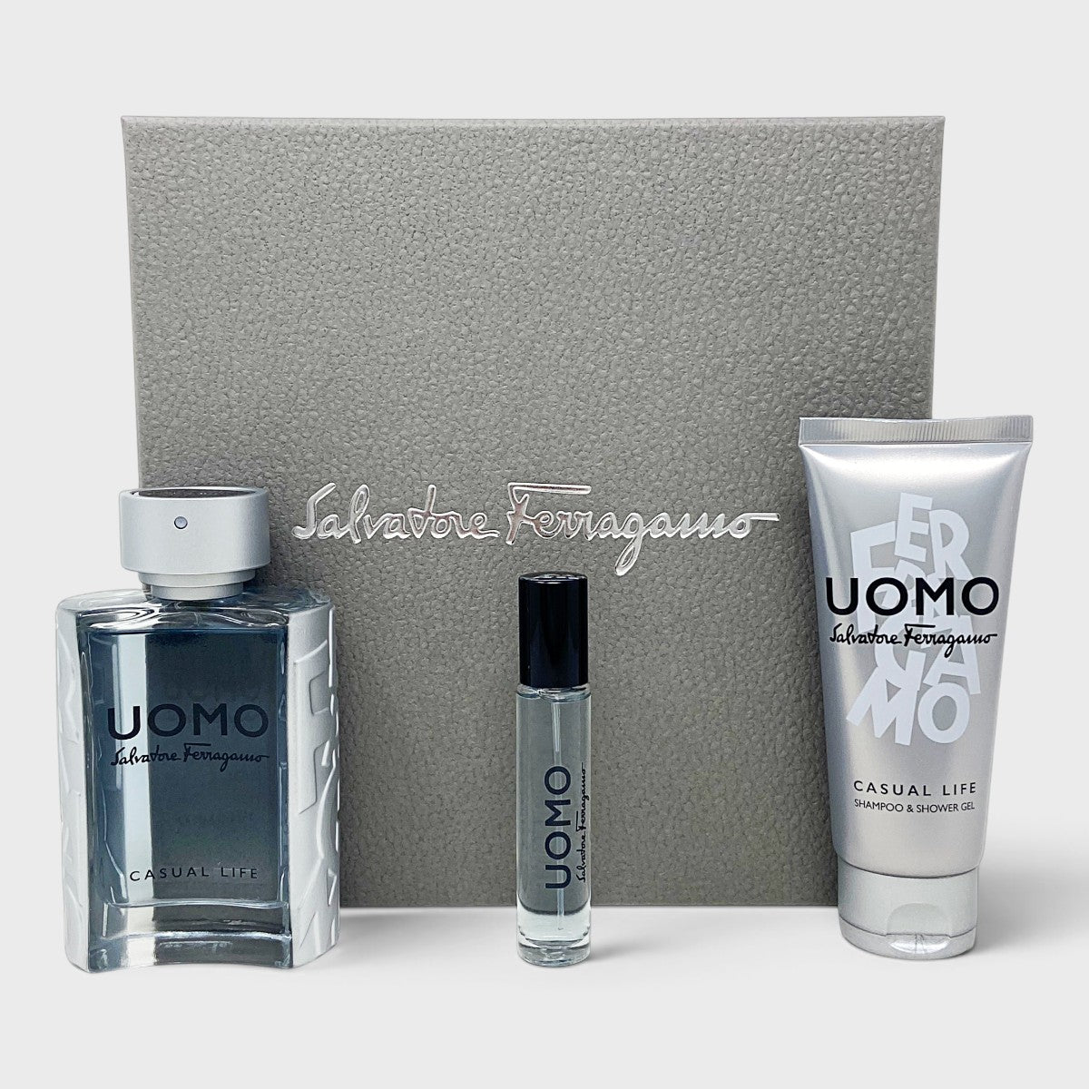 Ferragamo Uomo Casual Life 3 Pz Para Hombre