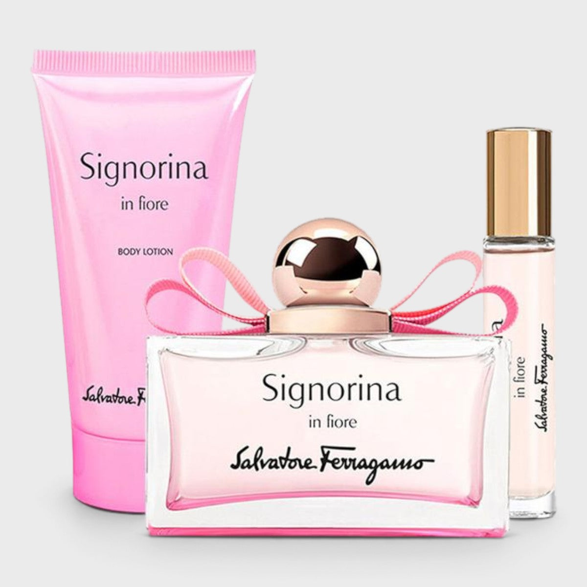 Ferragamo Signorina In Fiore 3 Pz Para Mujer
