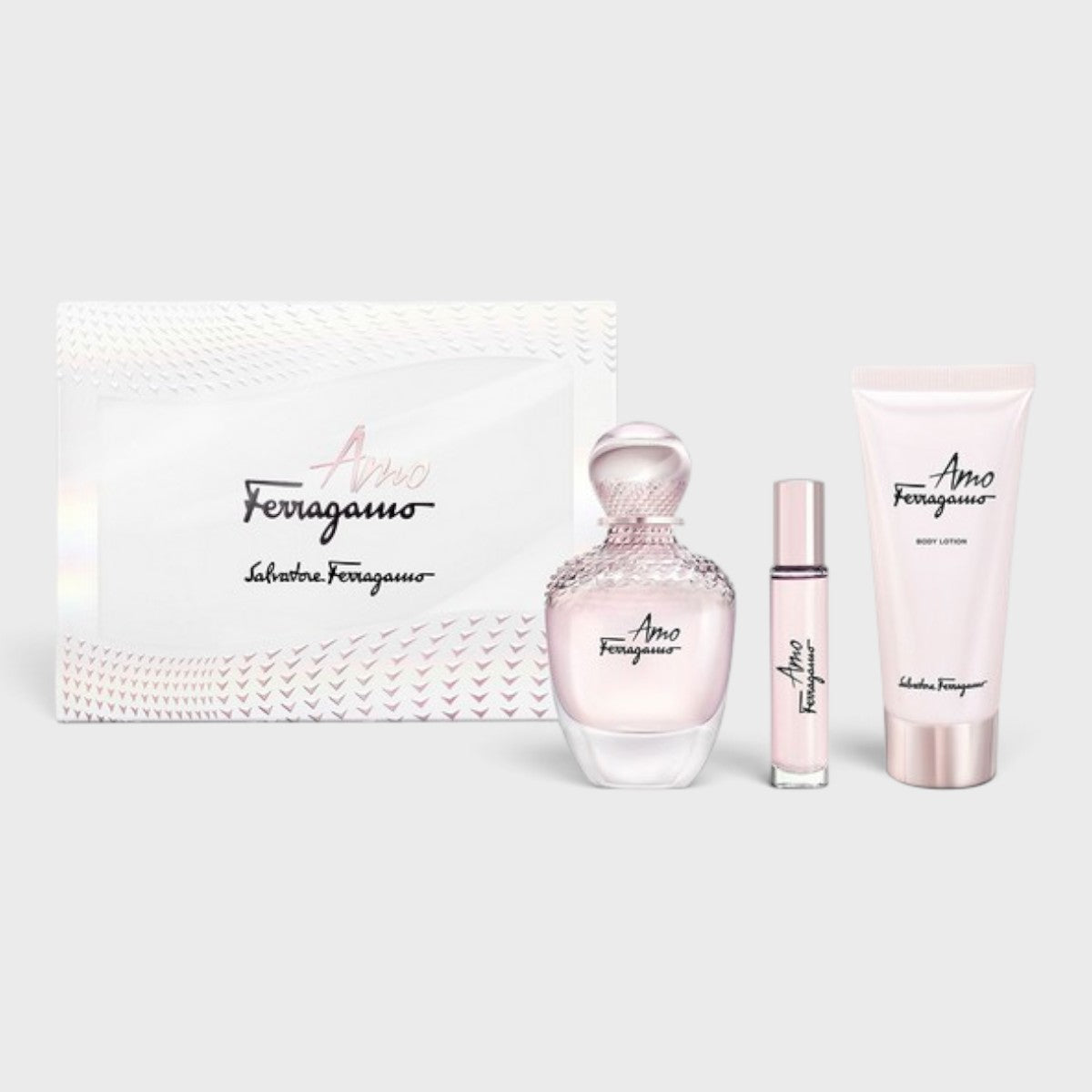 Ferragamo Amo 3 Pz Para Mujer