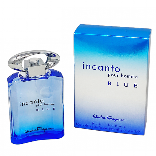Sohrelia Perfumeria_Ferragamo Incanto Blue Eau De Toilette 100 Ml Para Hombre