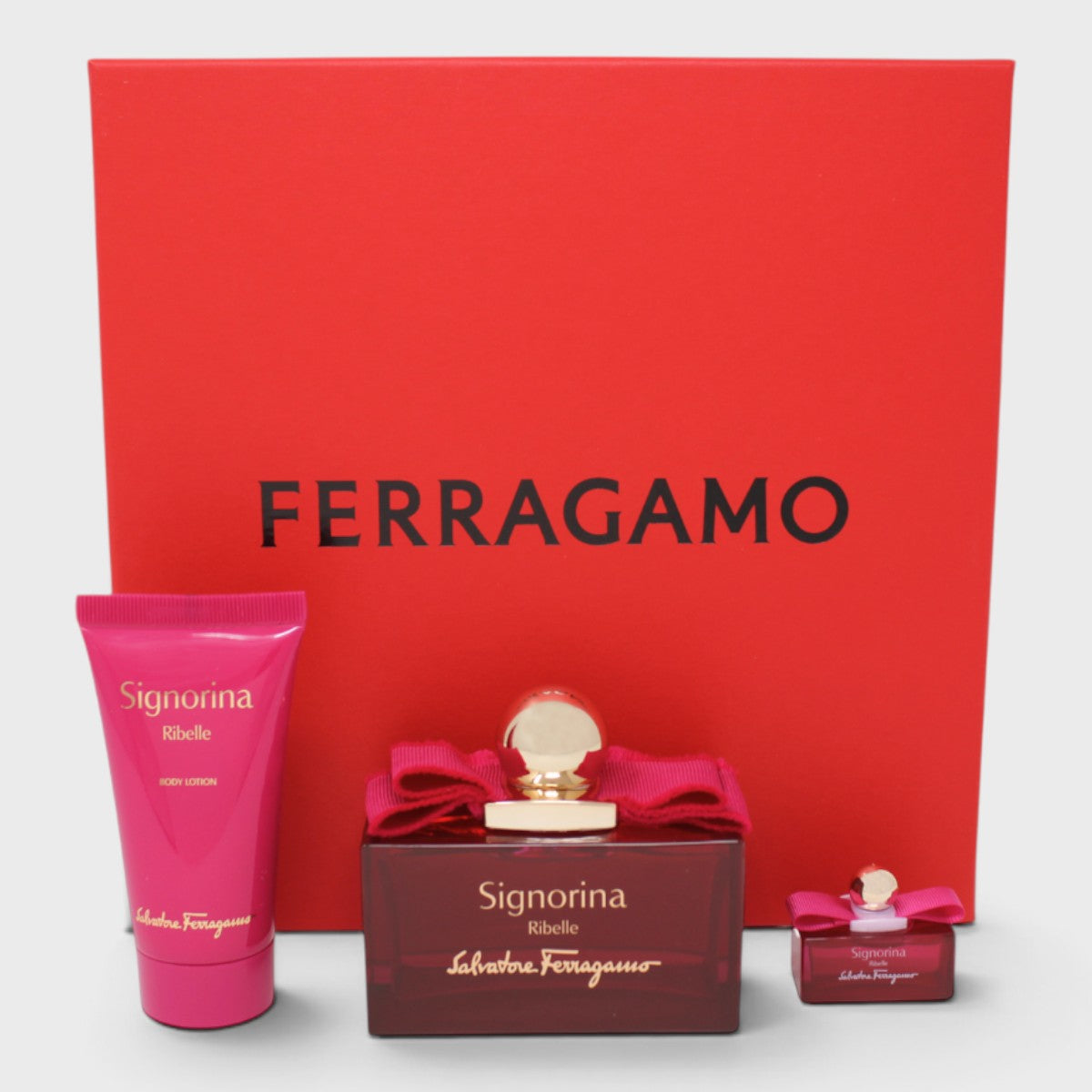 Ferragamo Signorina Ribelle 3 Pz Para Mujer