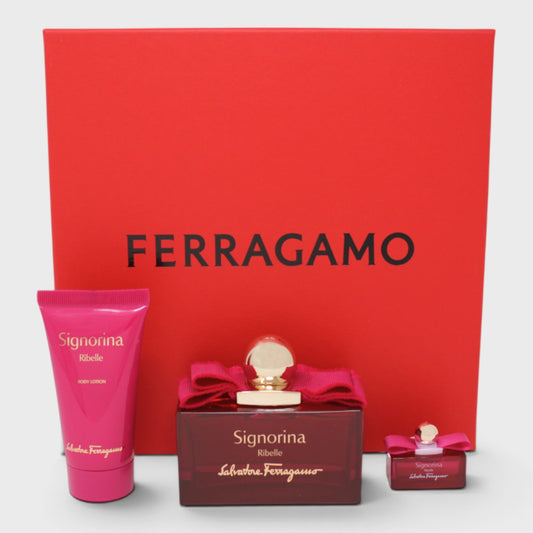 Ferragamo Signorina Ribelle 3 Pz Para Mujer