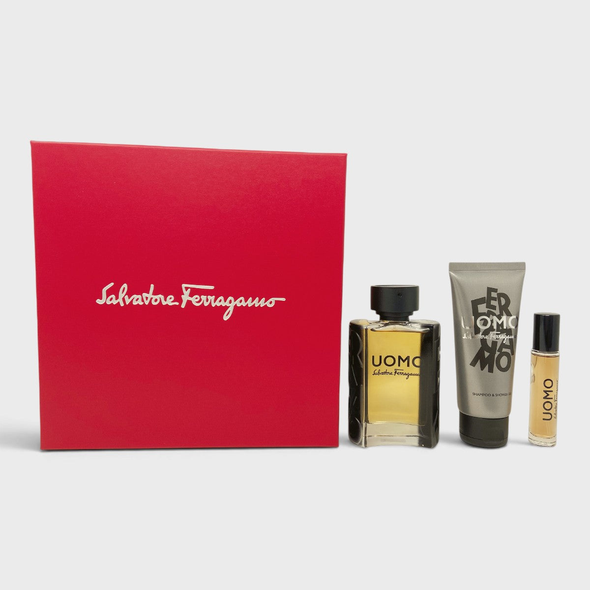 Ferragamo Uomo 3 Pz Para Hombre