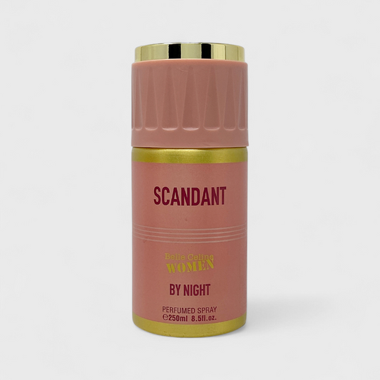 Perfume Body Spray Fragrance World Scandant 250 Ml Mujer