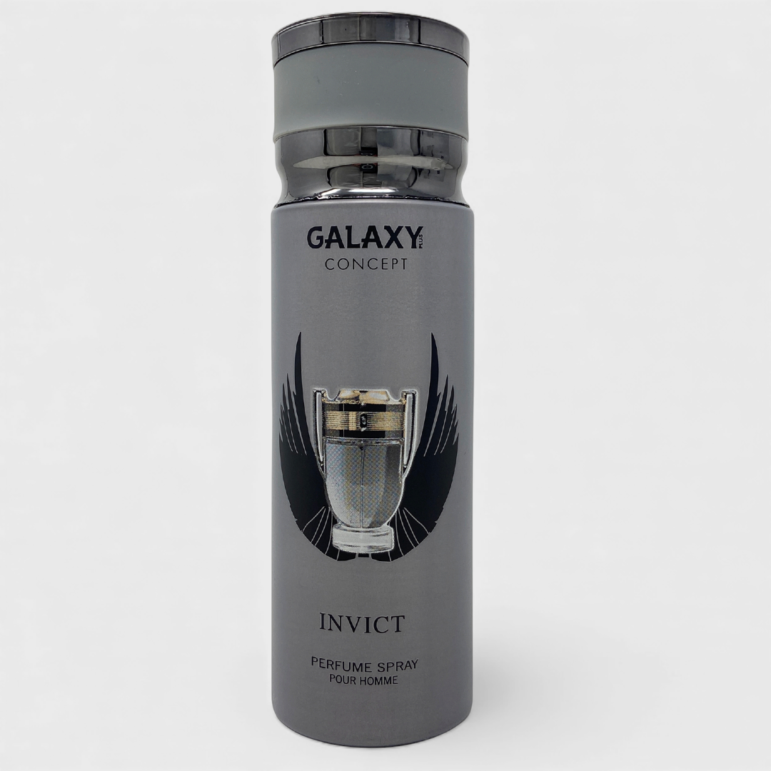 Perfume Body Spray Galaxy Concept Invict 200 Ml Para Hombre