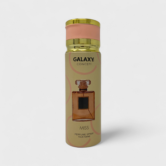 Perfume Body Spray Galaxy Concept Miss 200 Ml Para Mujer
