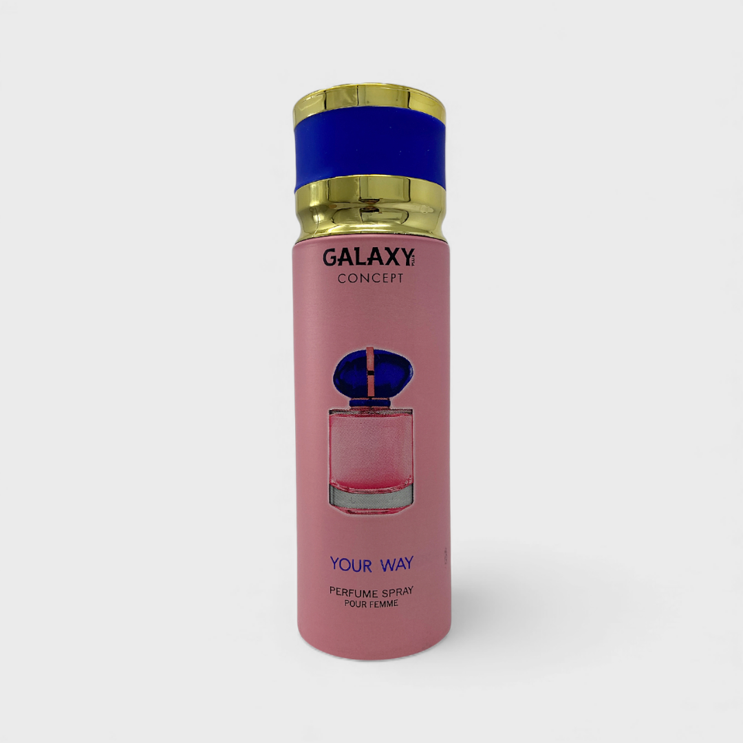 Perfume Body Spray Galaxy Concept Your Way 200 Ml Para Mujer