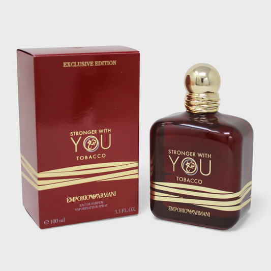 G. Armani Stronger With You Tobacco Eau De Parfum 100 Ml Para Hombre