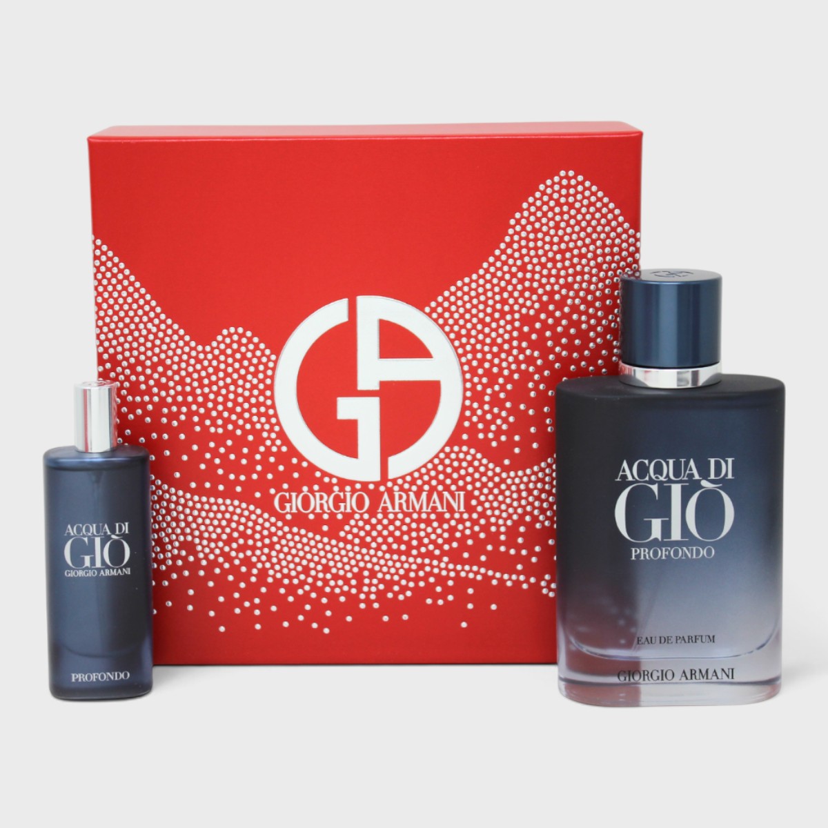 G. Armani Acqua Di Gio - Profondo 2 Pz Para Hombre