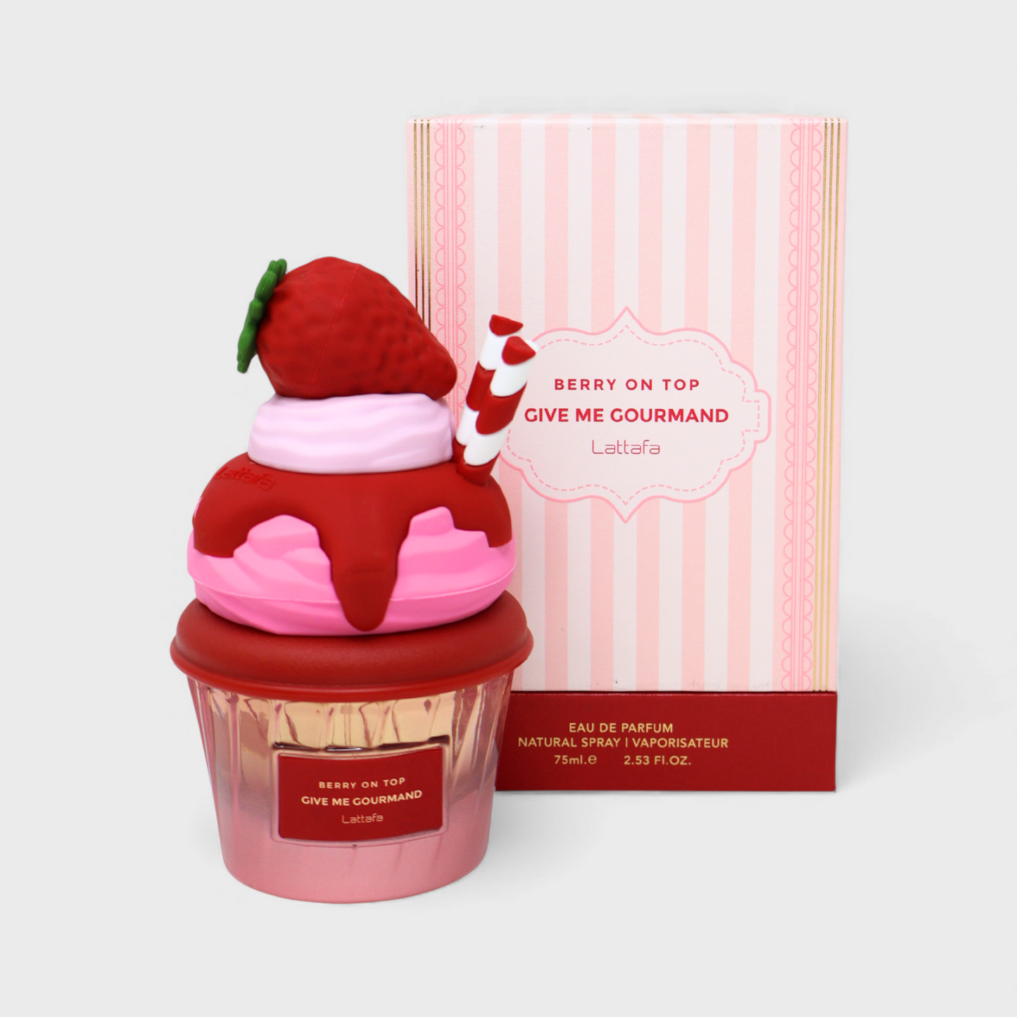 Lattafa Give Me Gourmand Berry On Top Eau De Parfum 75 Ml Para Mujer