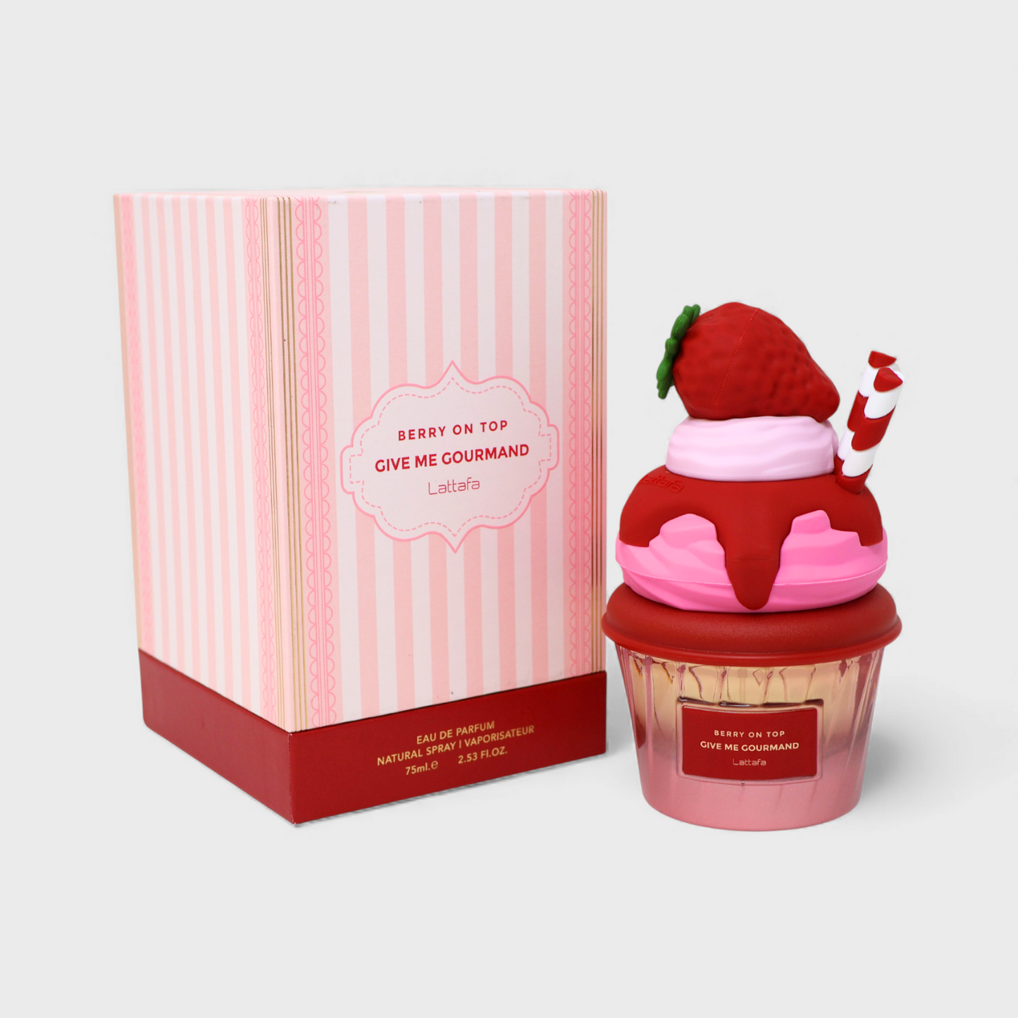 Lattafa Give Me Gourmand Berry On Top Eau De Parfum 75 Ml Para Mujer