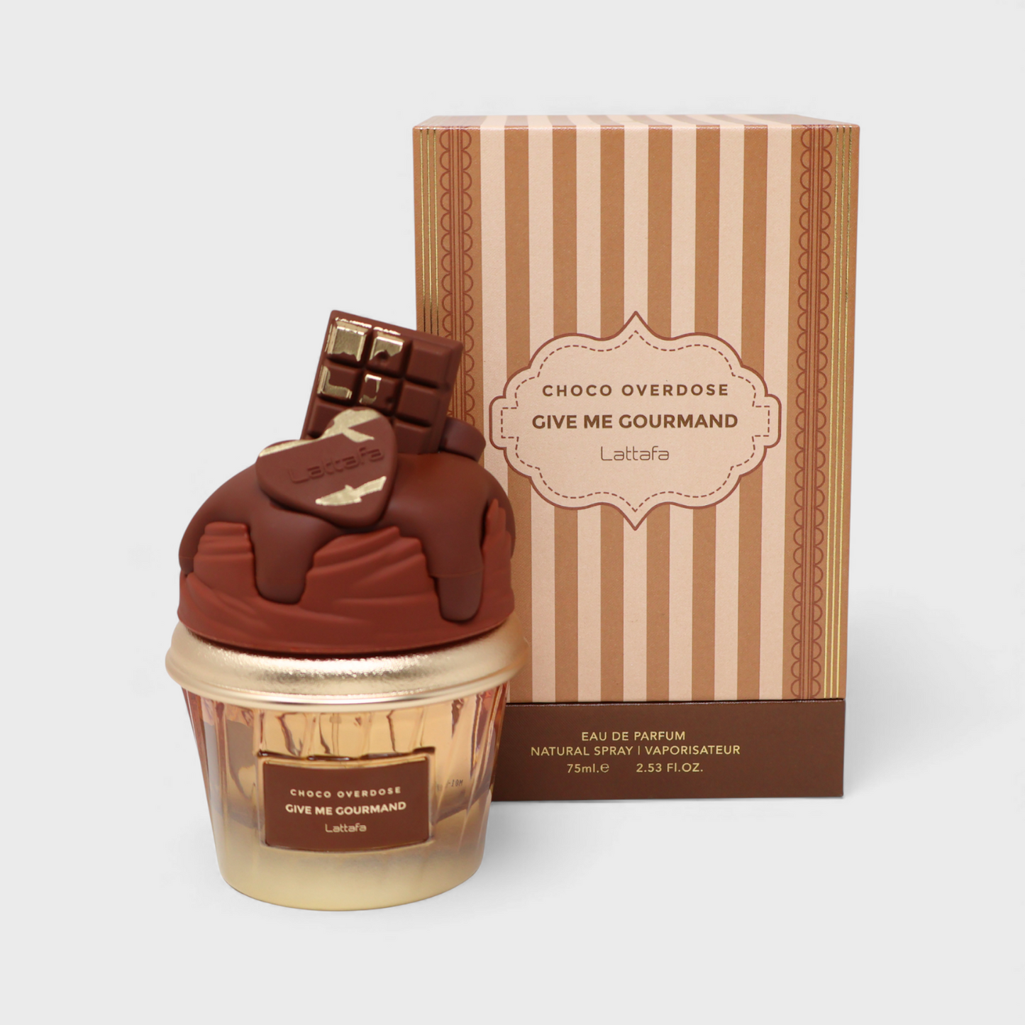 Lattafa Give Me Gourmand Choco Overdose Eau De Parfum 75 Ml Para Mujer