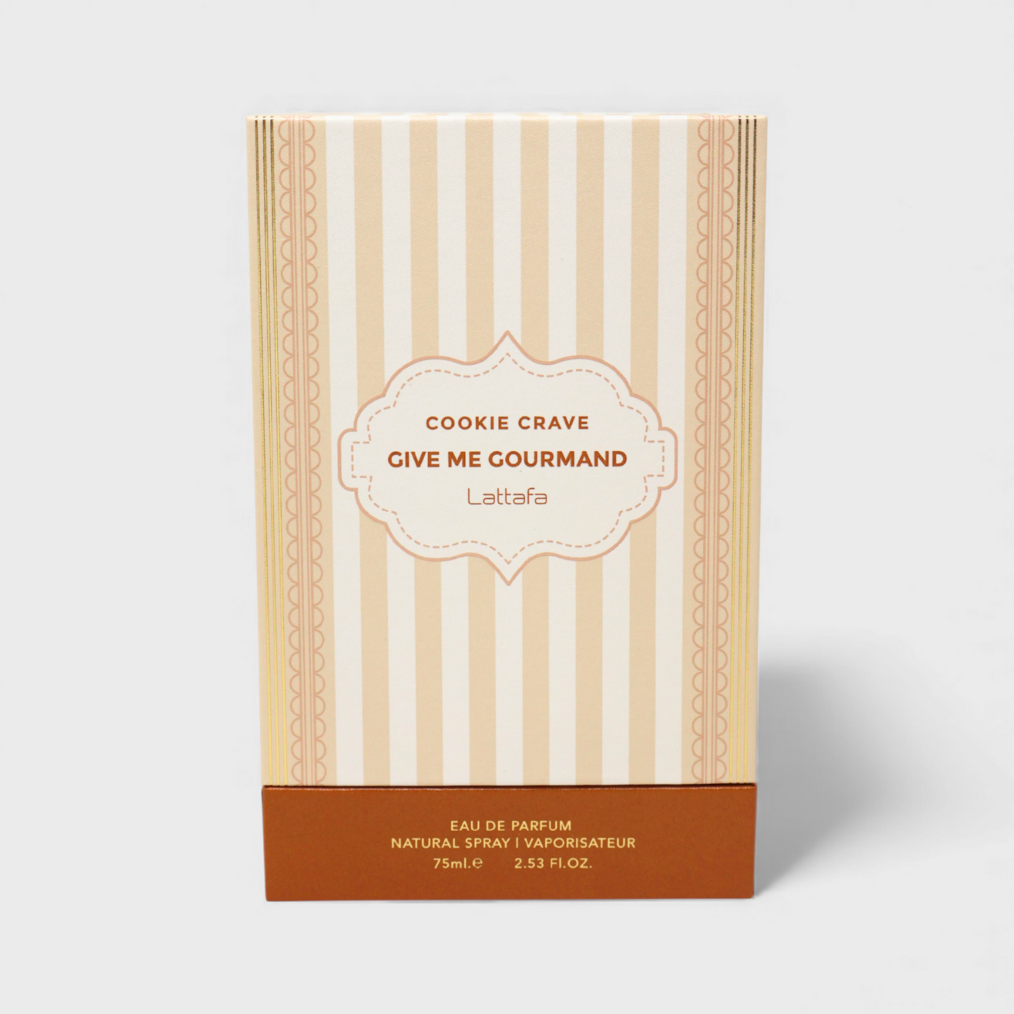 Lattafa Give Me Gourmand Cookie Crave Eau De Parfum 75 Ml Para Mujer