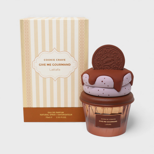 Lattafa Give Me Gourmand Cookie Crave Eau De Parfum 75 Ml Para Mujer