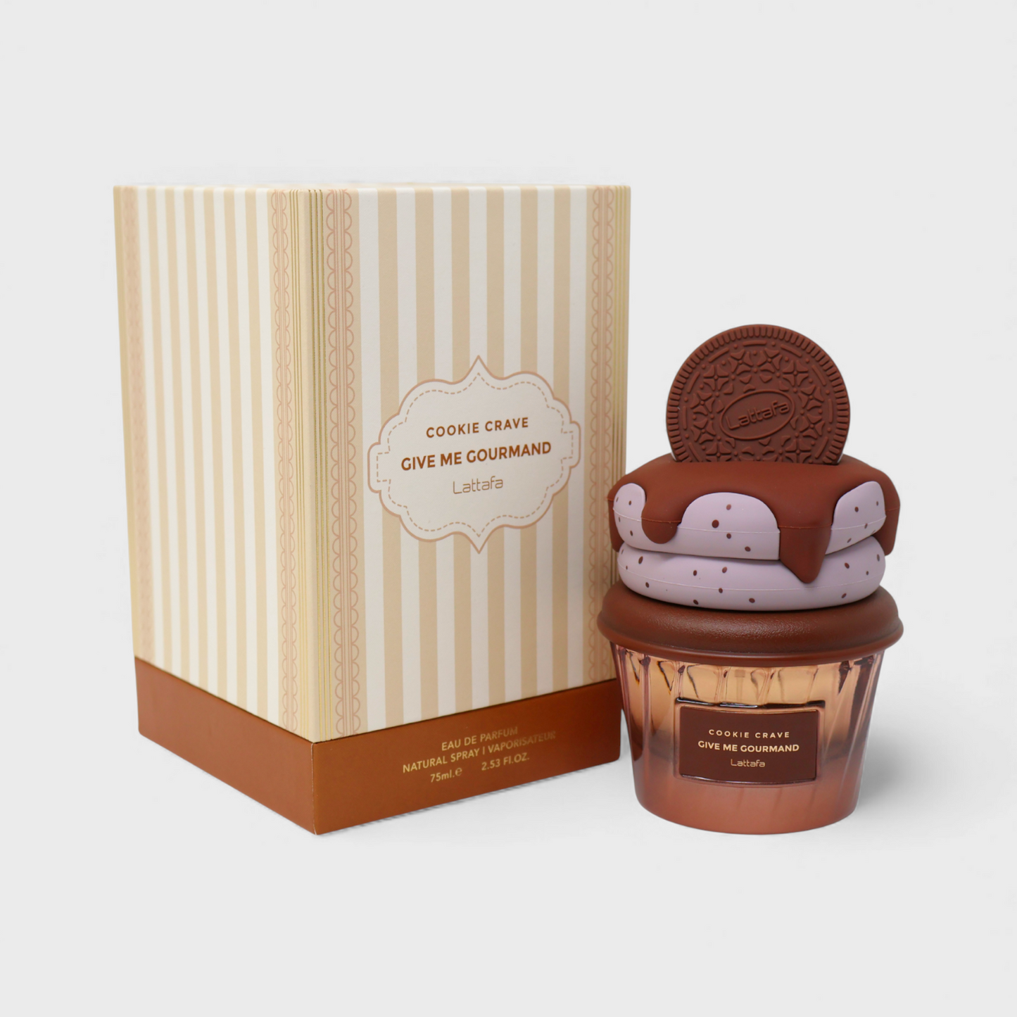 Lattafa Give Me Gourmand Cookie Crave Eau De Parfum 75 Ml Para Mujer