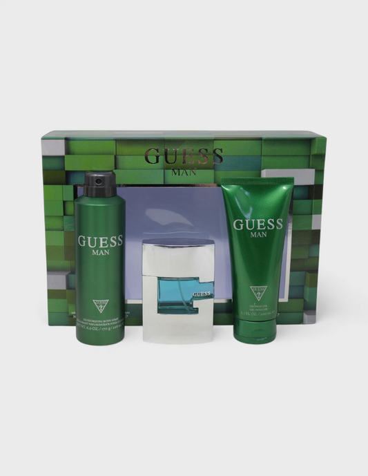 Guess Set De 3 Pz Para Hombre