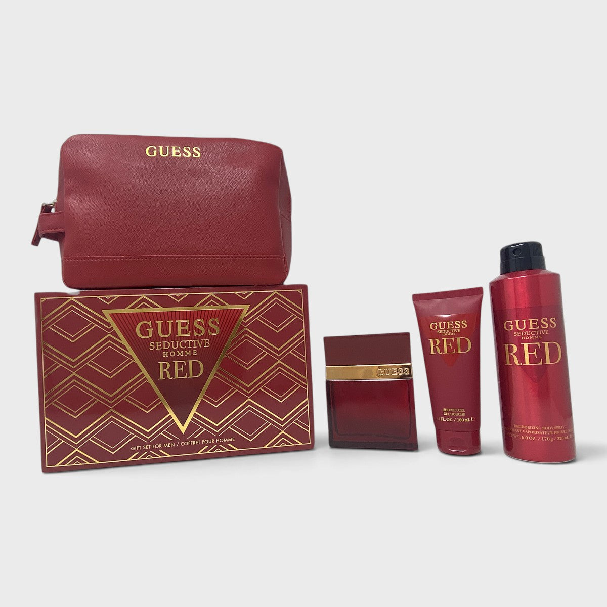 Guess Seductive Red 4 Pz Para Hombre