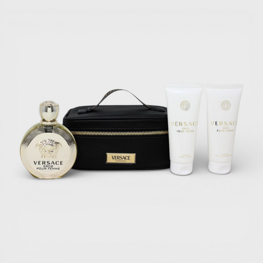 Versace Eros Edp 4 Pz Para Mujer