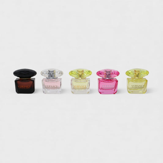 Versace Mini Set Bright Crystal 5 Pz Para Mujer