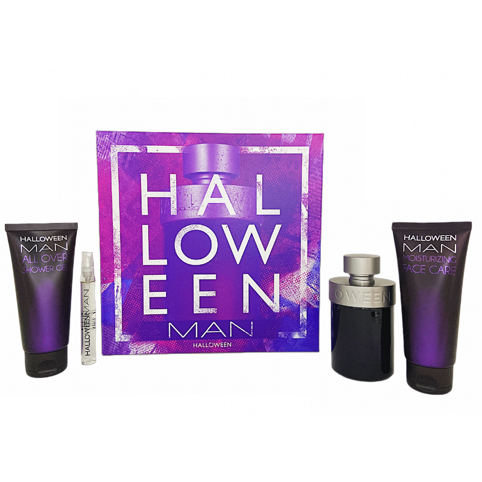 Sohrelia Perfumeria_J. Del Pozo Halloween Set De 4 Pz Con Miniatura Para Hombre