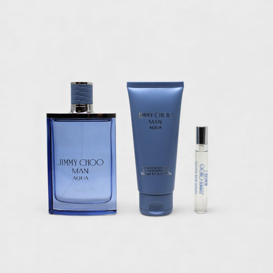 Jimmy Choo Aqua 3 Pz Para Hombre